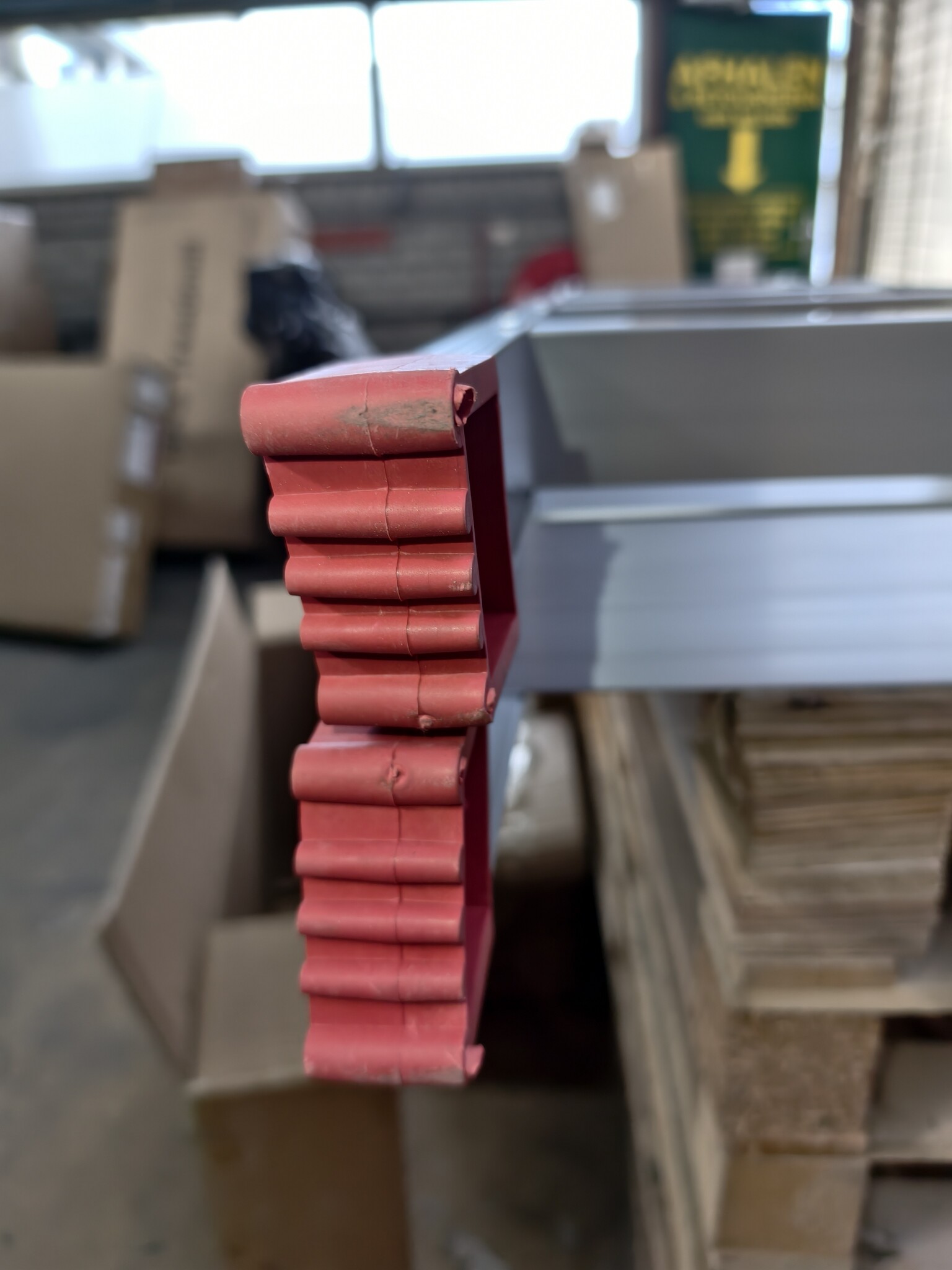 Huishoudtrap - ladder - 2x 4 treden - aluminium - 81 cm hoog