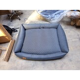 Hondenmand antraciet 120x90 cm - wasbaar hondenkussen - waterdicht hondenbed