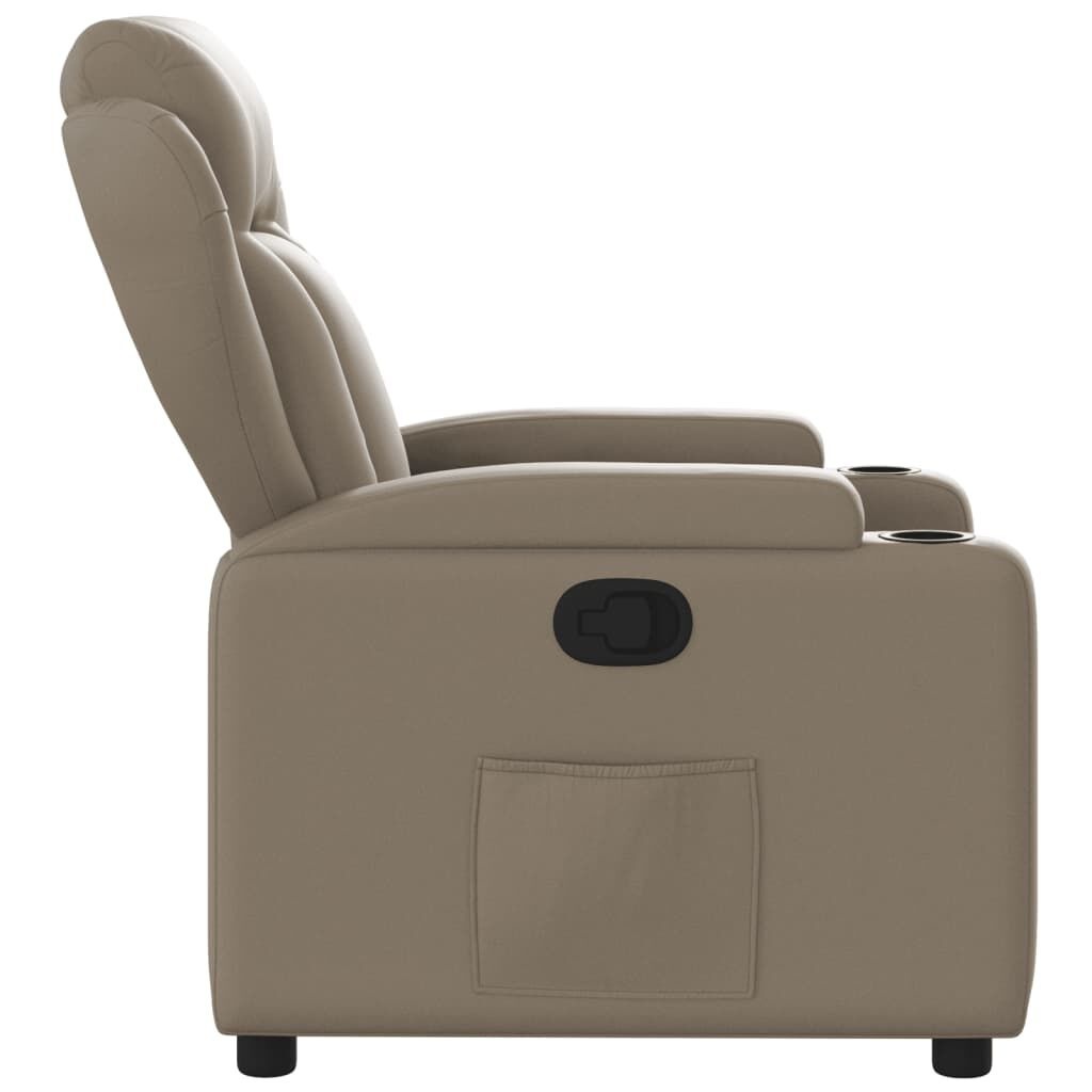 VidaXL Fauteuil Kunstleer Cappuccino - 40% Korting! Ideaal voor Ontspanning