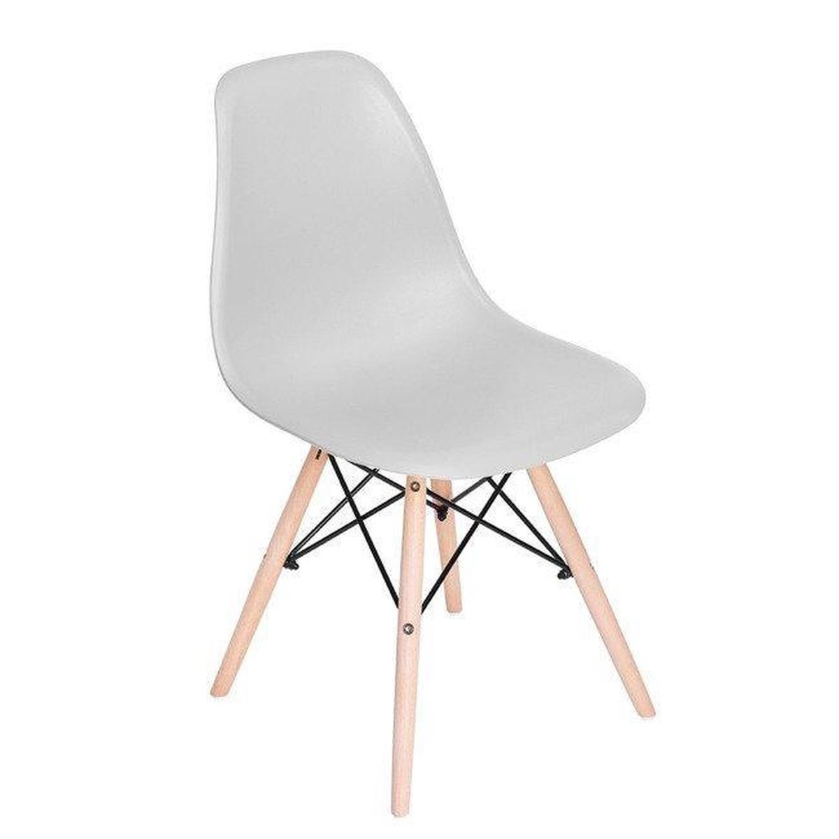 Keukentafel stoelen set - grijs - 4 delige set - keuken - huiskamer
