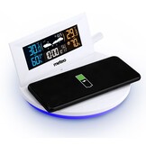 Weerstation METEO SP94 - met sfeerlamp - inductielader