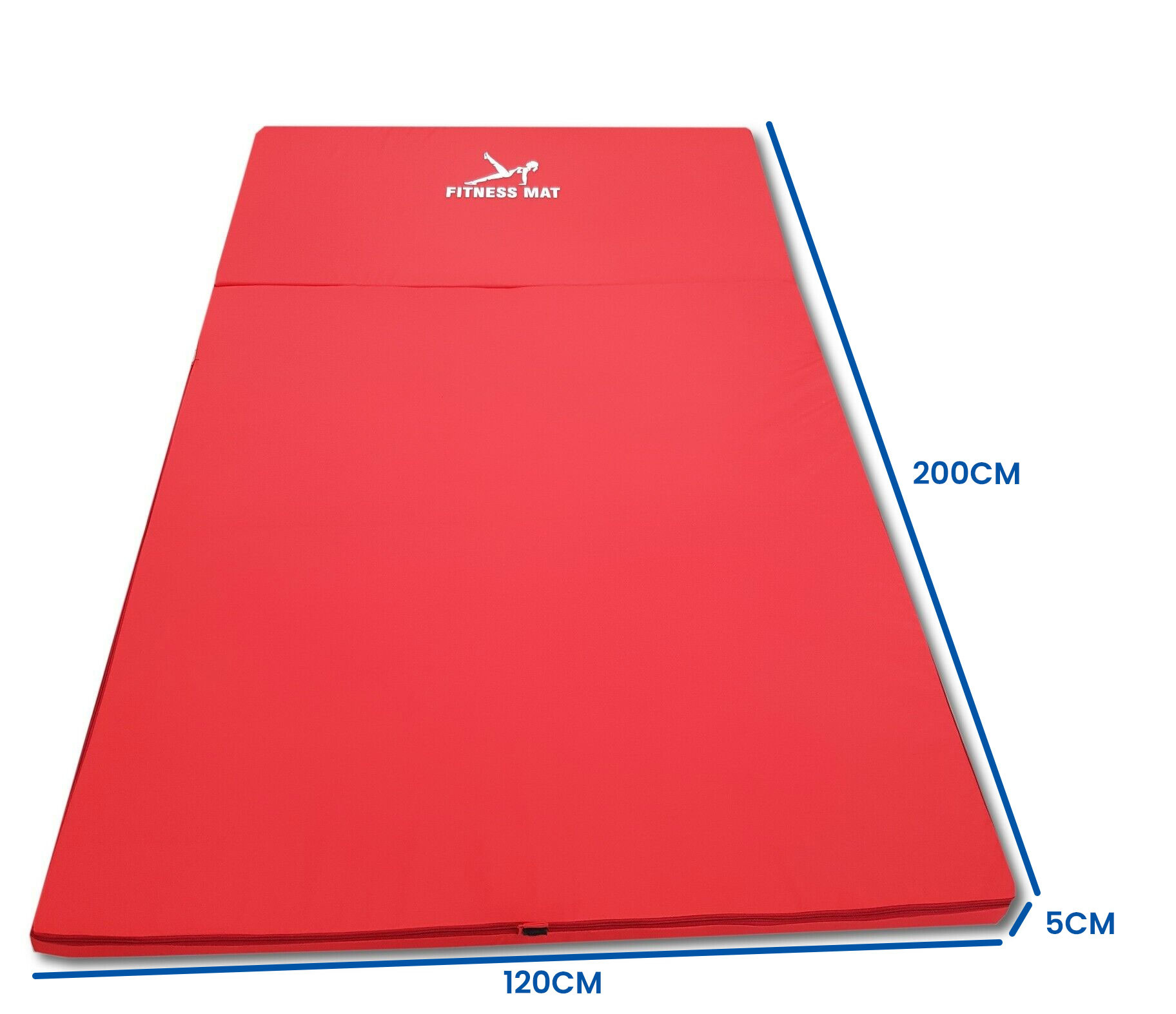 Fitness matras opvouwbaar 120x200x5 waterdicht
