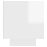 VidaXL TV-meubel 100cm Hoogglans Wit - 62% Korting!