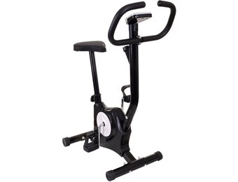Hometrainer fiets - zwart - mechanische weerstand