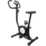 Hometrainer fiets - zwart - mechanische weerstand
