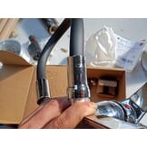 Zwarte Flexibele Keukenkraan - 60% Korting! Incl. Montage Set