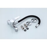 Zwarte Flexibele Keukenkraan - 60% Korting! Incl. Montage Set