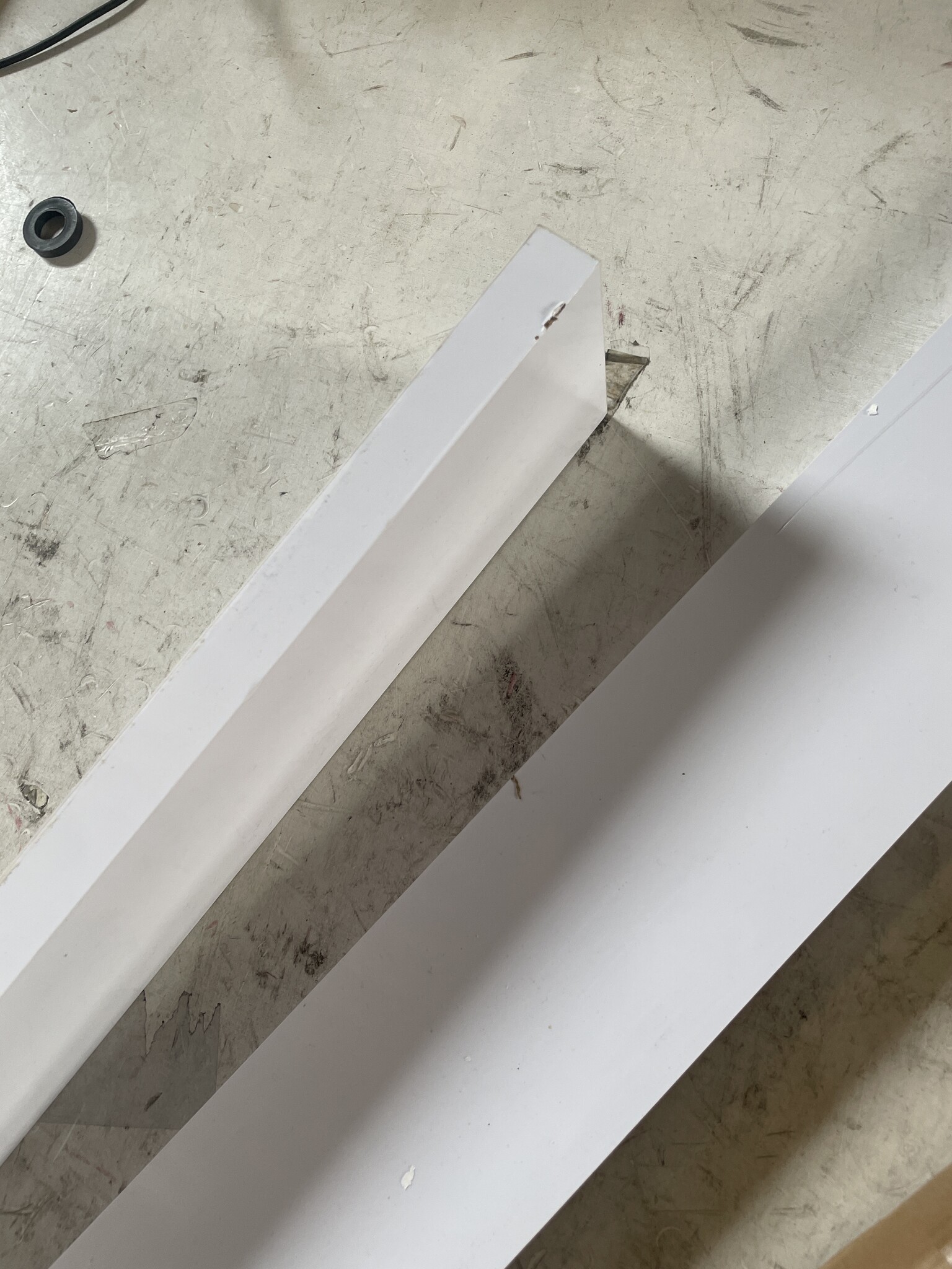 VidaXL Wandschappen Hoogglans Wit (2 st) - 76% Korting!