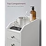 VASAGLE Slimme Badkamerkast - 55% Korting! - Compacte Opberger met Lades