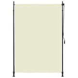 VidaXL Buitenrollgordijn Crème 150x270cm - 51% Korting!