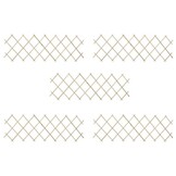 VidaXL Tuinlatwerk Vurenhout 180x60cm - 35% Korting! Nu 5 Stuks!