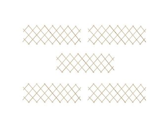 VidaXL Tuinlatwerk Vurenhout 180x60cm - 35% Korting! Nu 5 Stuks!