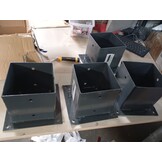 VidaXL Spokkels Antraciet (4 st.) - 67% Korting! - Licht beschadigd