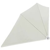 vidaXL Balkonscherm 160x240 cm Crème - Nu 51% Korting!
