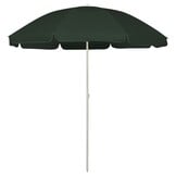 VidaXL Strandparasol 240cm Groen - Nu 56% Korting!