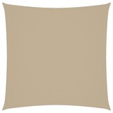 VidaXL Zonnescherm Vierkant 6x6m Beige - 46% Korting! Beschutting & UV-bescherming