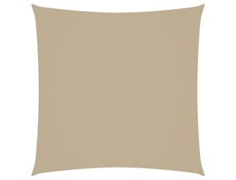 VidaXL Zonnescherm Vierkant 6x6m Beige - 46% Korting! Beschutting & UV-bescherming
