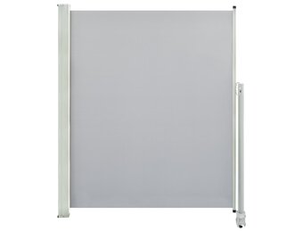 VidaXL Uittrekbaar Tuinscherm Grijs (160x300cm) - 56% Korting!