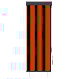 VidaXL Buiten Rolgordijn - 60x250 cm Oranje/Bruin - NU 47% KORTING!