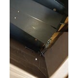 VidaXL Tuinvoetenbank Grenenhout Zwart - 60% Korting! (Met Schade)