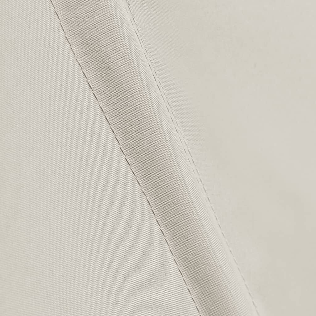 vidaXL Balkonscherm Inklapbaar 140x140cm Crème - Nu 62% Korting!