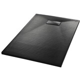 vidaXL Douchebak 100x80cm SMC Zwart - 40% Korting!