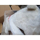 Grote Witte Knuffelbeer 160cm - I Love You - 60% Korting!