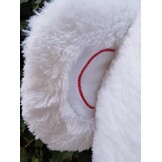 Grote Witte Knuffelbeer 160cm - I Love You - 60% Korting!