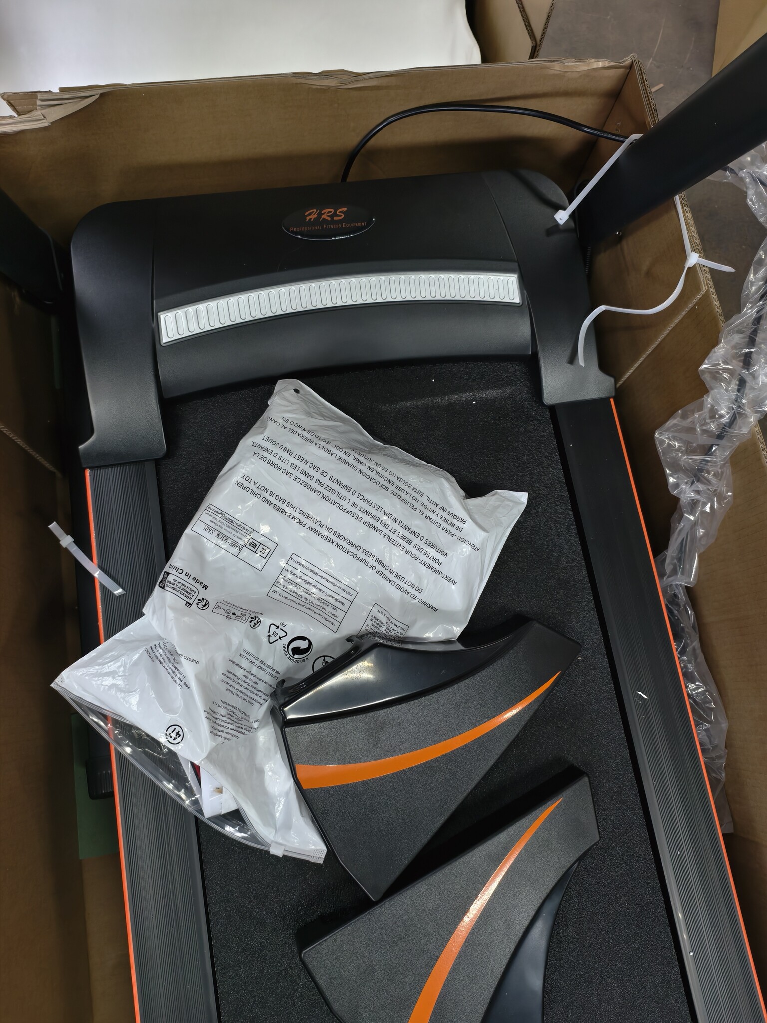 Compacte Inklapbare Loopband met Hartslagfunctie - Uitgepakt & Gemonteerd