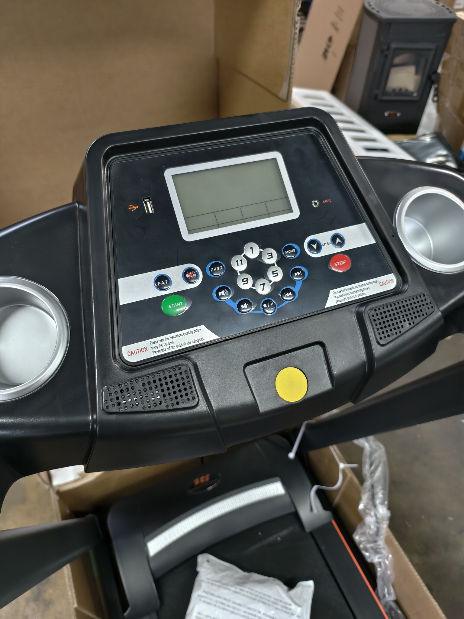 Compacte Inklapbare Loopband met Hartslagfunctie - Uitgepakt & Gemonteerd