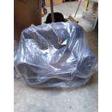 Kinderfauteuil Slaapbankje Grijs - 50% Korting! (Mist Kussen)