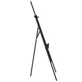 VidaXL Schildersezel Grenenhout Zwart - 35% Korting! Nieuw!