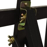 VidaXL Schildersezel Grenenhout Zwart - 35% Korting! Nieuw!