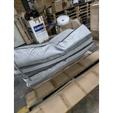 Opvouwbaar Logeermatras Grijs - 200x120cm - Comfortabel & Compact