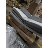 Opvouwbaar Logeermatras Grijs - 200x120cm - Comfortabel & Compact