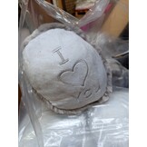 XL Knuffelbeer Grijs 160cm - 60% Korting! Met Hartje