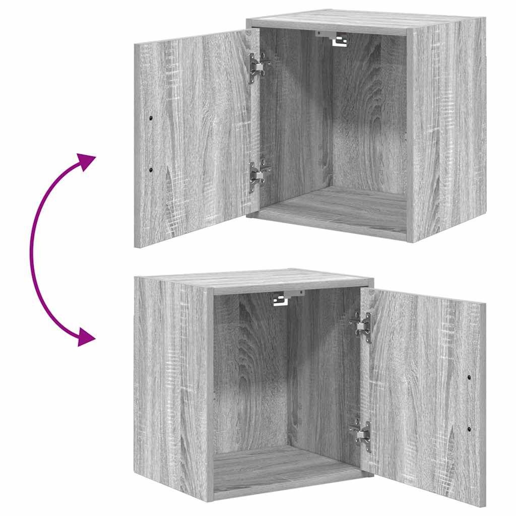 VidaXL Garage Wandkast Grijs Sonoma - 41% Korting!
