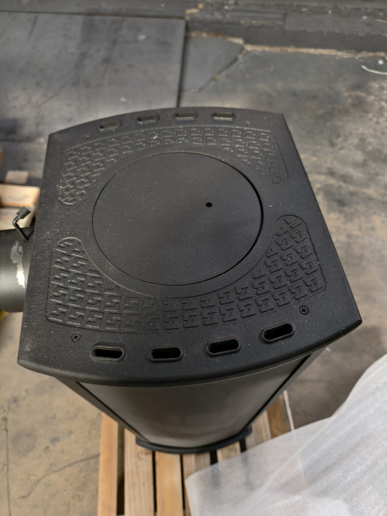 Houtkachel - antraciet - 6,6kW tot 8,5kW