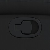 VidaXL Verstelbare Fauteuil Kunstleer Zwart - 35% Korting!