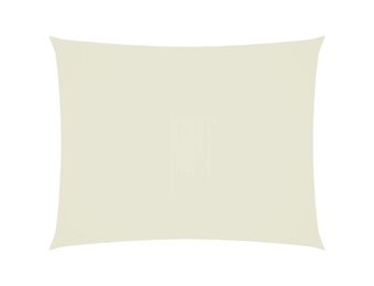 VidaXL Zonnescherm Rechthoekig 4x5m Crème - 40% Korting!