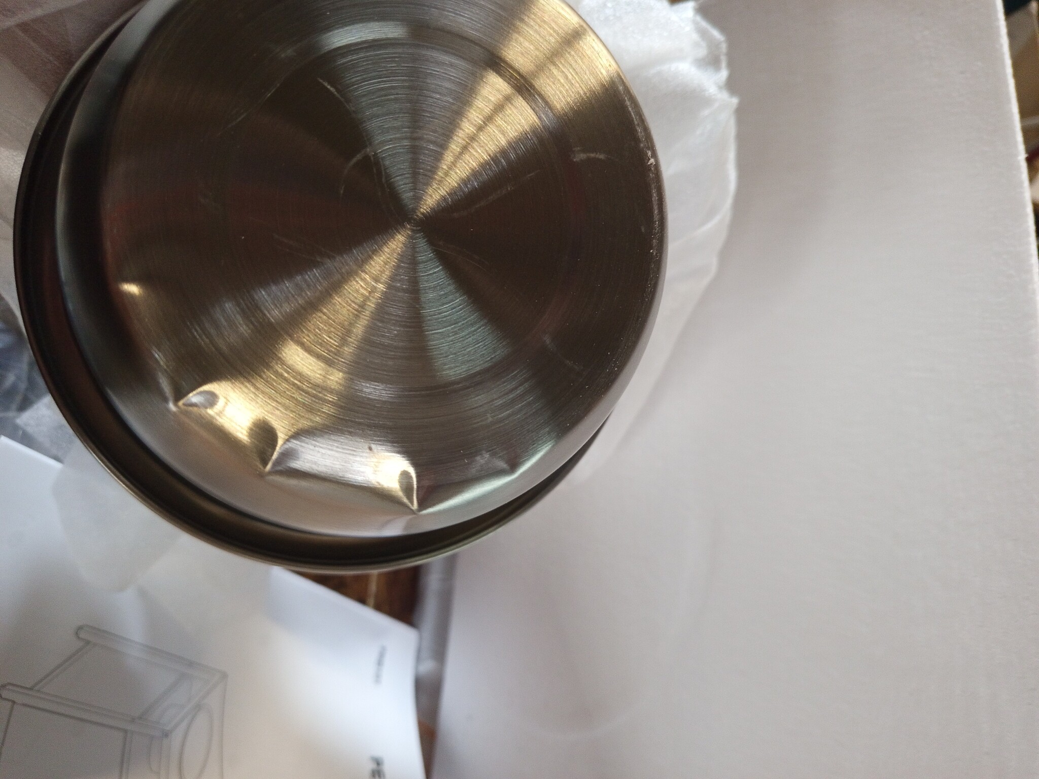 Geretourneerde Verhoogde Voerbak Hond Rustic Brown | -60% Korting