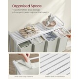 VASAGLE Waskorganisator 4-Vaks - 40% Korting! | 160L