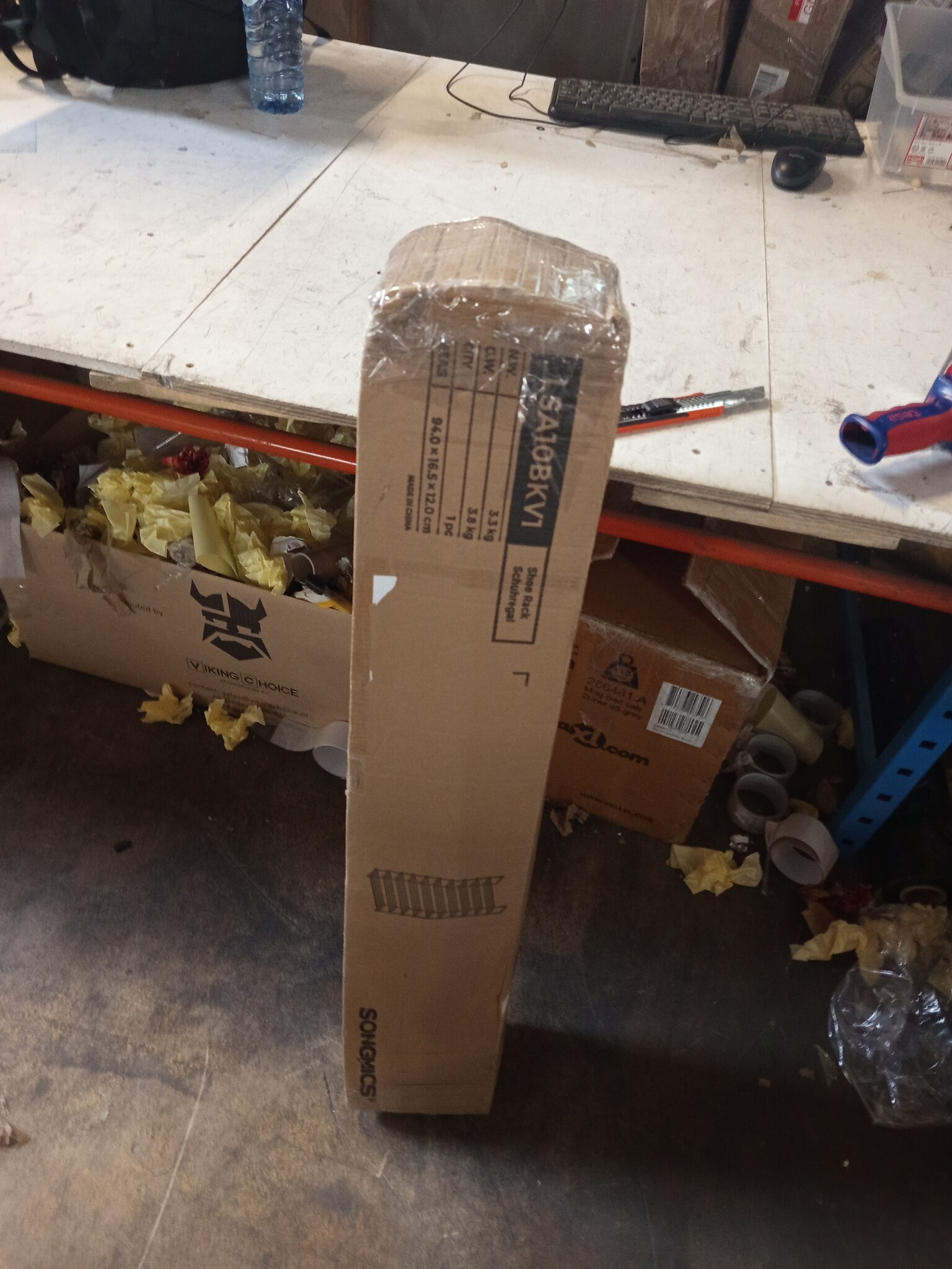 SONGMICS Schoenenrek 10 Lagen - 55% Korting! Ruimtebesparend & Modulair