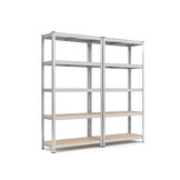 SONGMICS 5-Laags Stellage 2 Stuks - 55% Korting - Stevig & Verstelbaar!