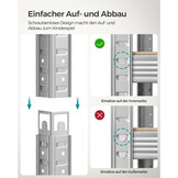 SONGMICS 5-Laags Stellage 2 Stuks - 55% Korting - Stevig & Verstelbaar!