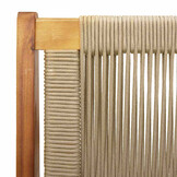 VidaXL Tuinbank Acaciahout Beige - 40% Korting! Snel uitverkocht!