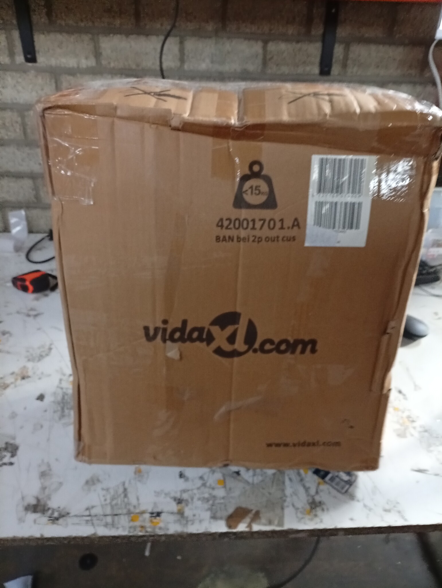 VidaXL Pallet Kussen Set Beige (2 stuks) - 60% Korting! | Oxford stof