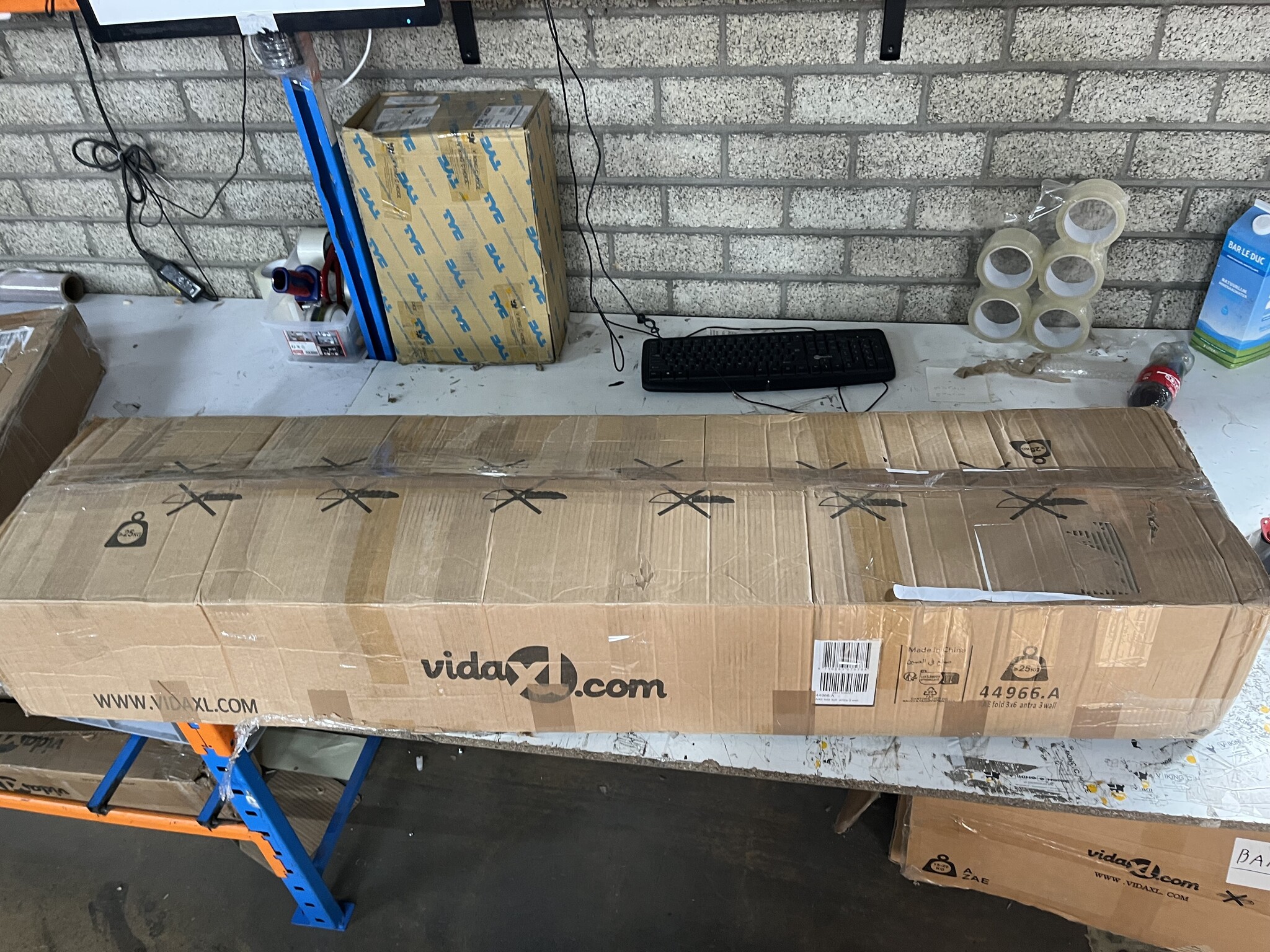 VidaXL Partytent Pop-up 3x6m Antraciet - 55% Korting! Ongebruikt met Krasje