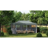 VidaXL Partytent Pop-up 3x6m Antraciet - 55% Korting! Ongebruikt met Krasje