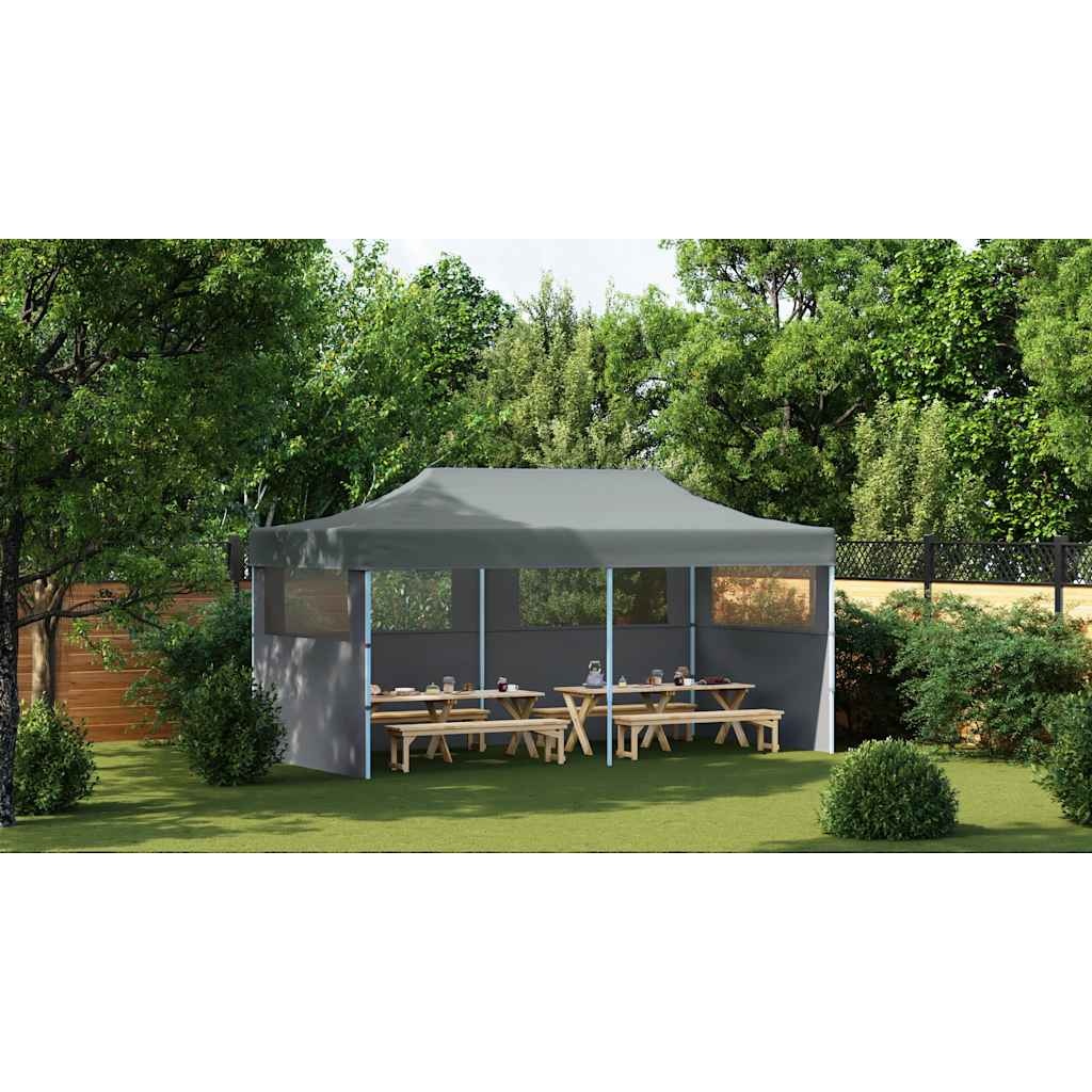 VidaXL Partytent Pop-up 3x6m Antraciet - 55% Korting! Ongebruikt met Krasje